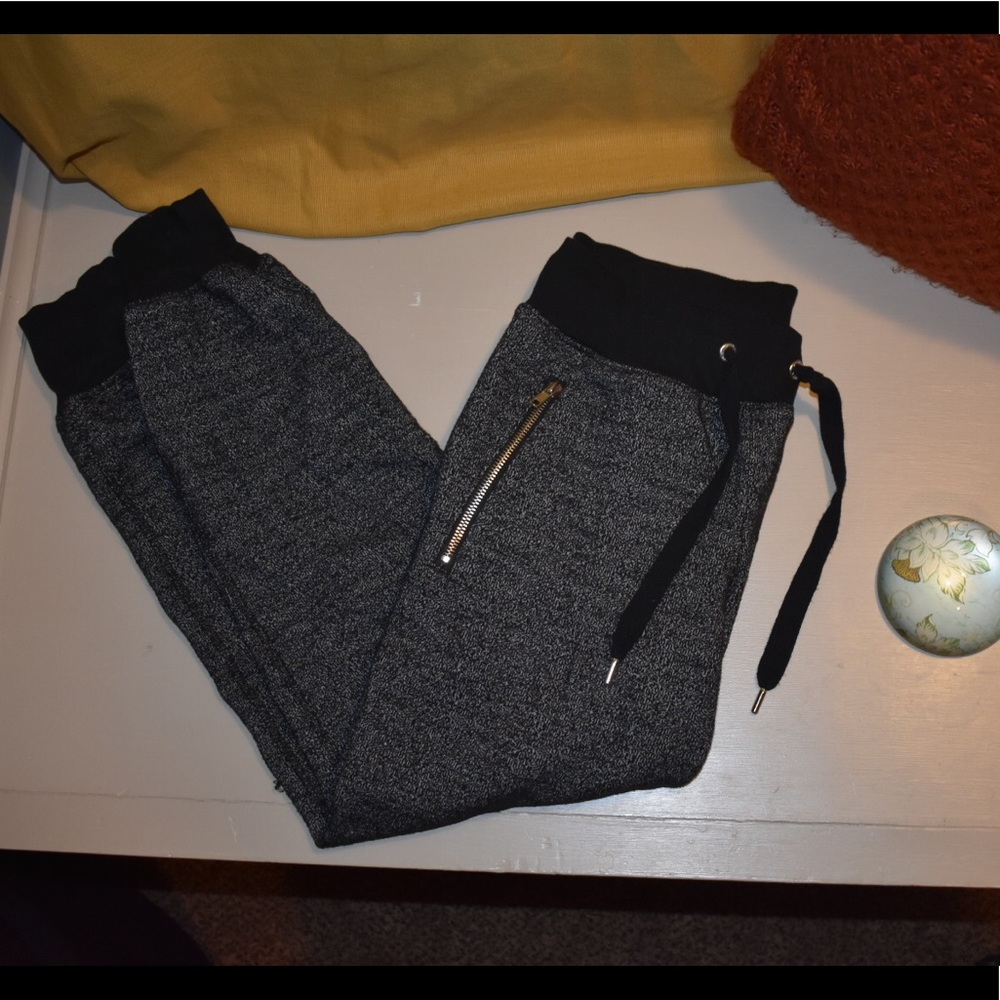 Heather Gray Fashion Jogger Sweatpants